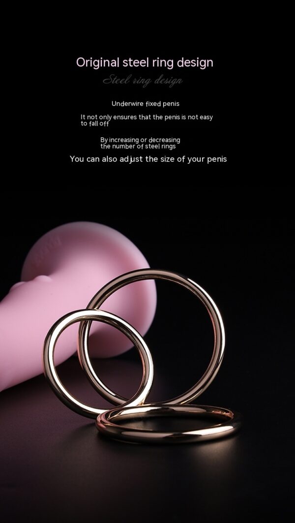 Wearable Simulation Itching Super Cool Love Women Dildo Leather Pants Supplies - Image 4