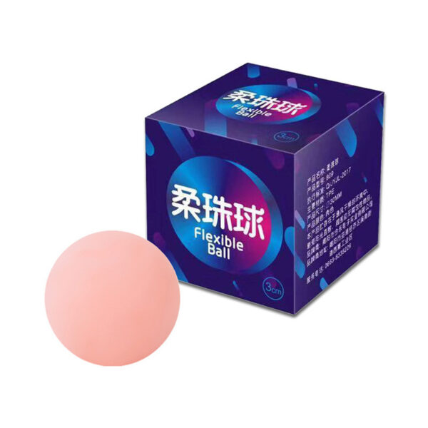 Vibration Into Beads Ball Soft Beads With Condom Physical Growth - Image 2
