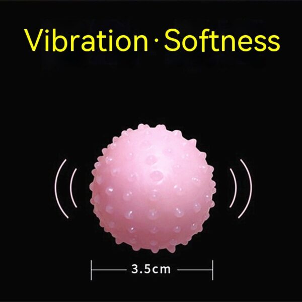 Vibration Into Beads Ball Soft Beads With Condom Physical Growth - Image 9