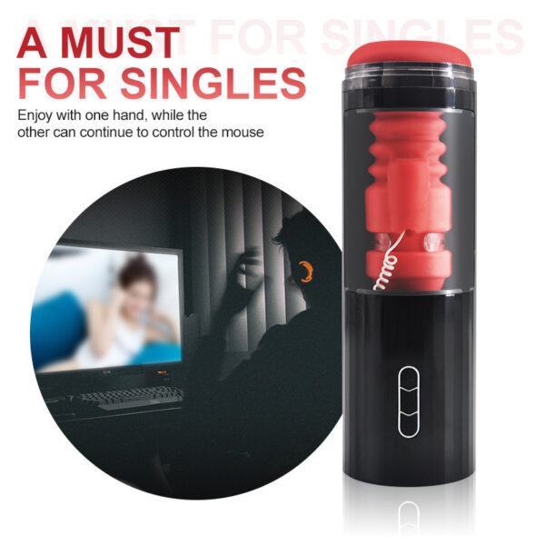 Automatic Intelligent Spiral Telescopic Vibration Toys For Men - Image 9
