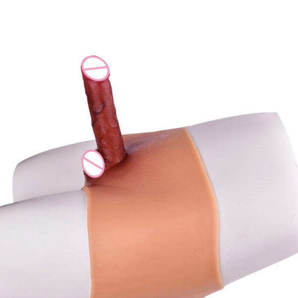 Women's Wearable Dildo Pants Liquid Silicone - Image 4