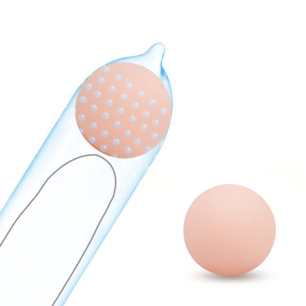 Vibration Into Beads Ball Soft Beads With Condom Physical Growth - Image 3